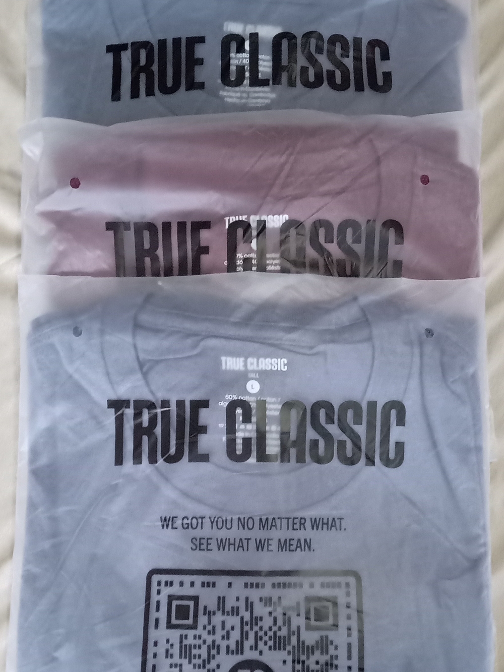 True Classic Men’s Short Sleeve Tee - Gray